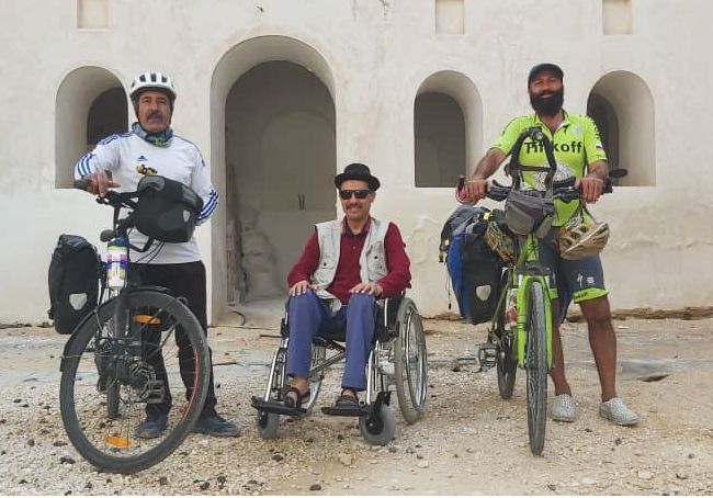 رکاب‌زنی دوچرخه‌سواران از سیراف تا بوشهر